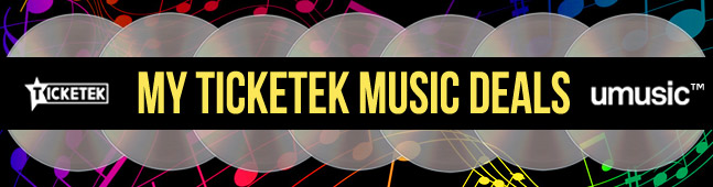 My Ticketek Music Deals