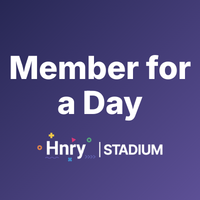 Hnry Stadium Member for a Day