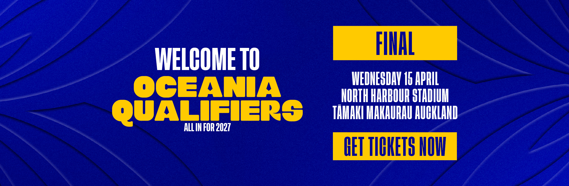 Oceania Qualifiers Final