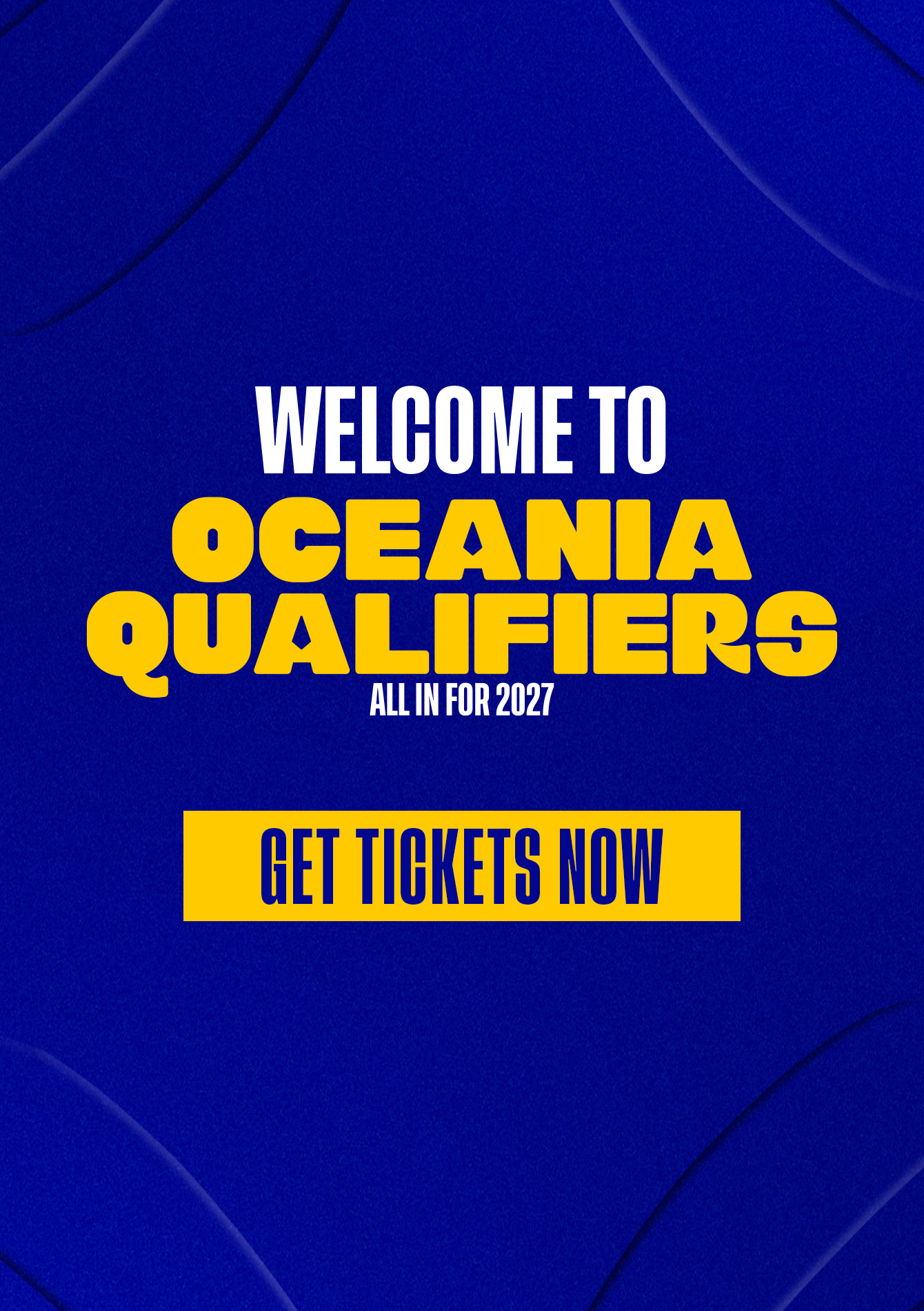FIFA Women’s World Cup 2027™ Oceania Qualifiers