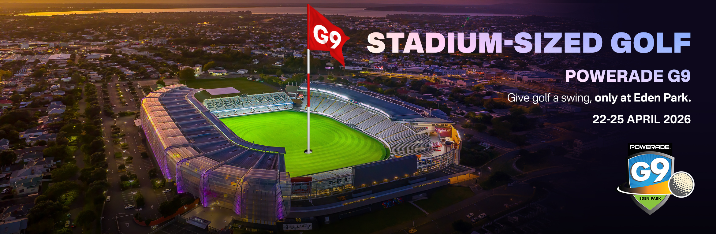 Powerade G9 Stadium Golf at Eden Park