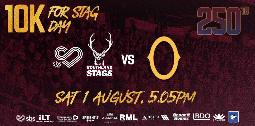 SBS Bank Southland Stags v Otago 250th Game 