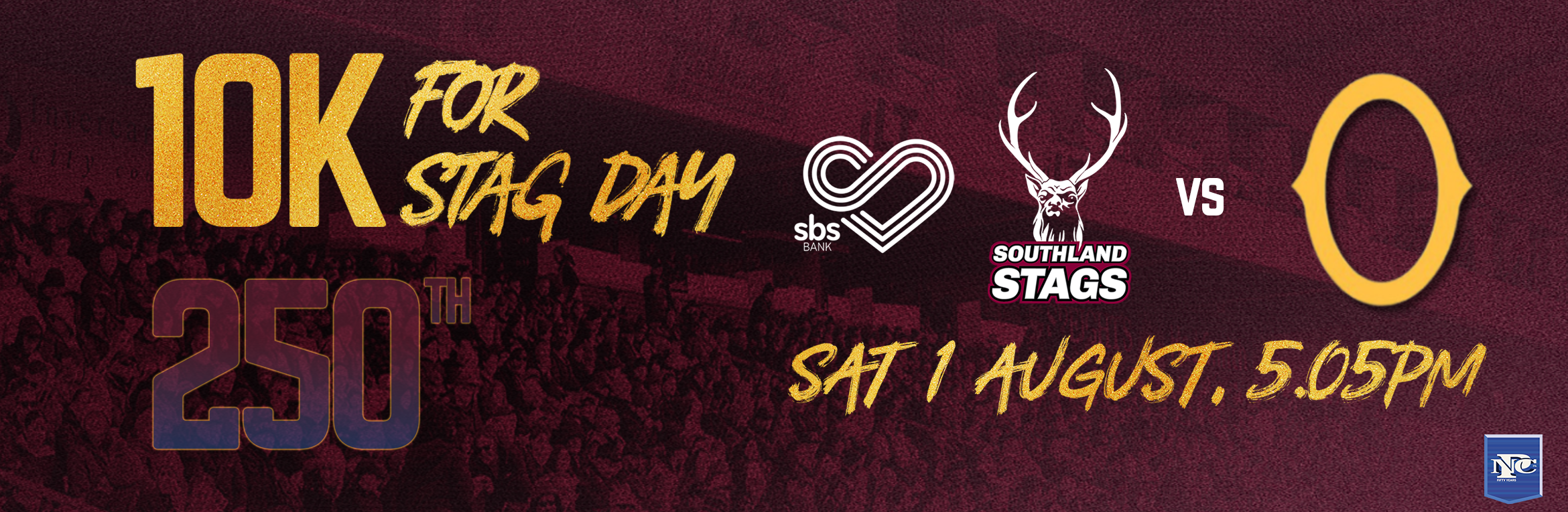 SBS Bank Southland Stags v Otago 250th Game 
