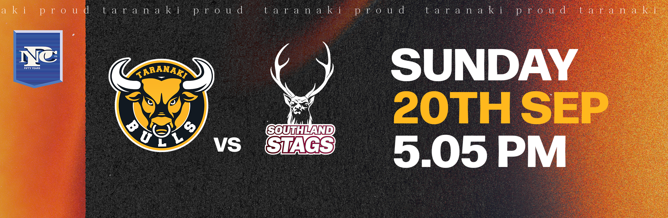 YARROWS TARANAKI BULLS v Southland