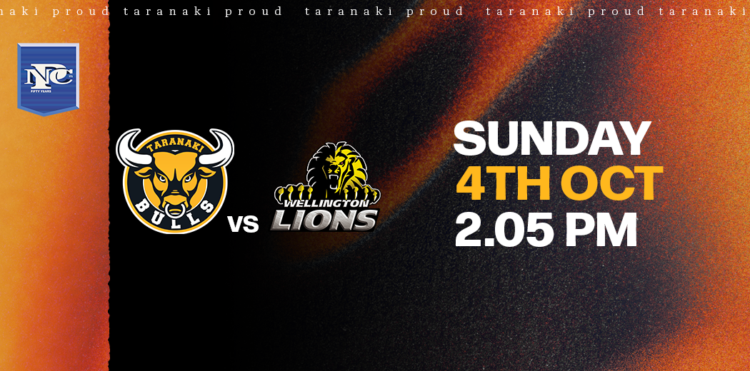 YARROWS TARANAKI BULLS v Wellington