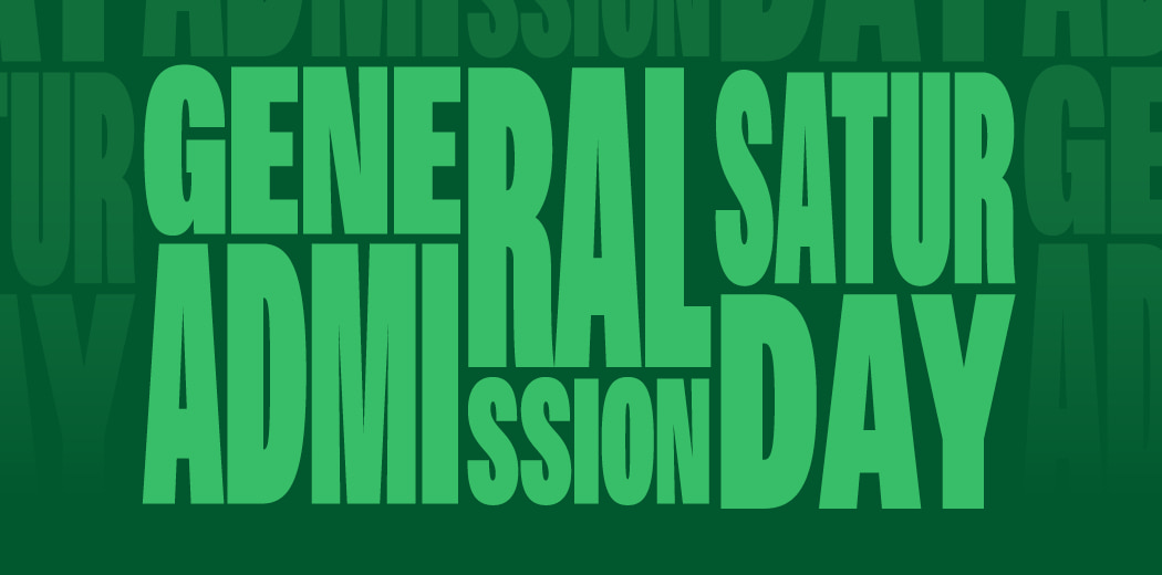 GA Saturday Entry