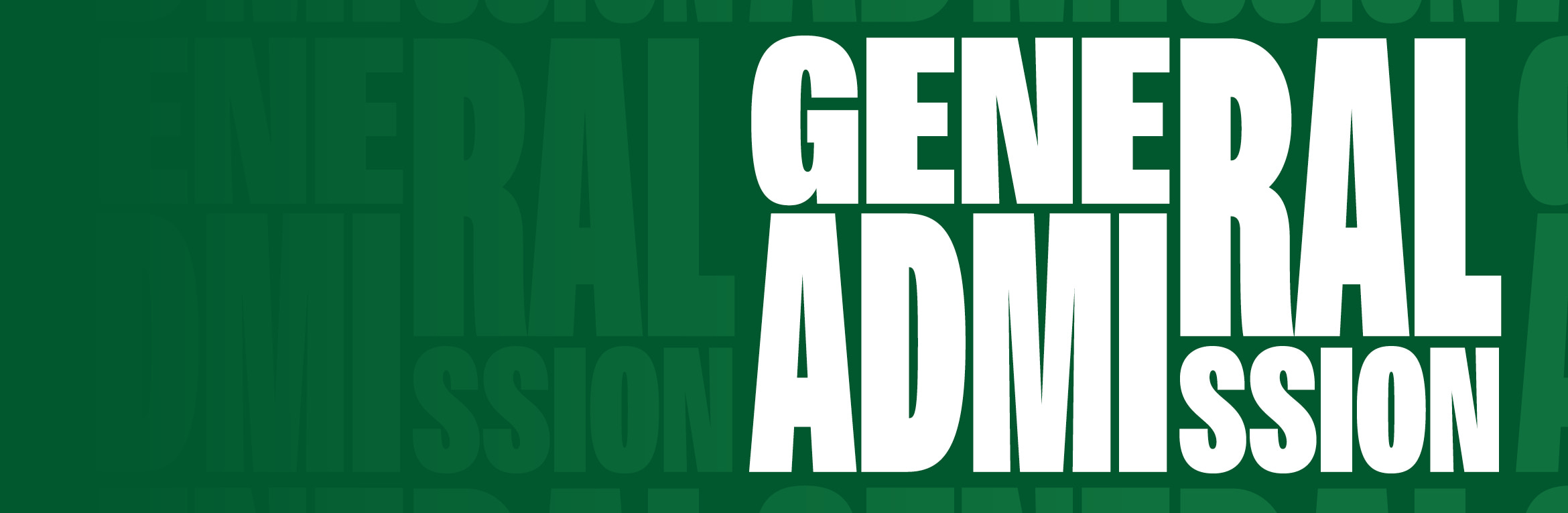 General Admission Events