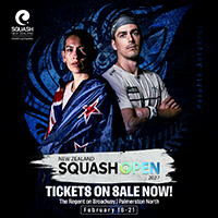 NZ Squash Open 2027 - Sessions