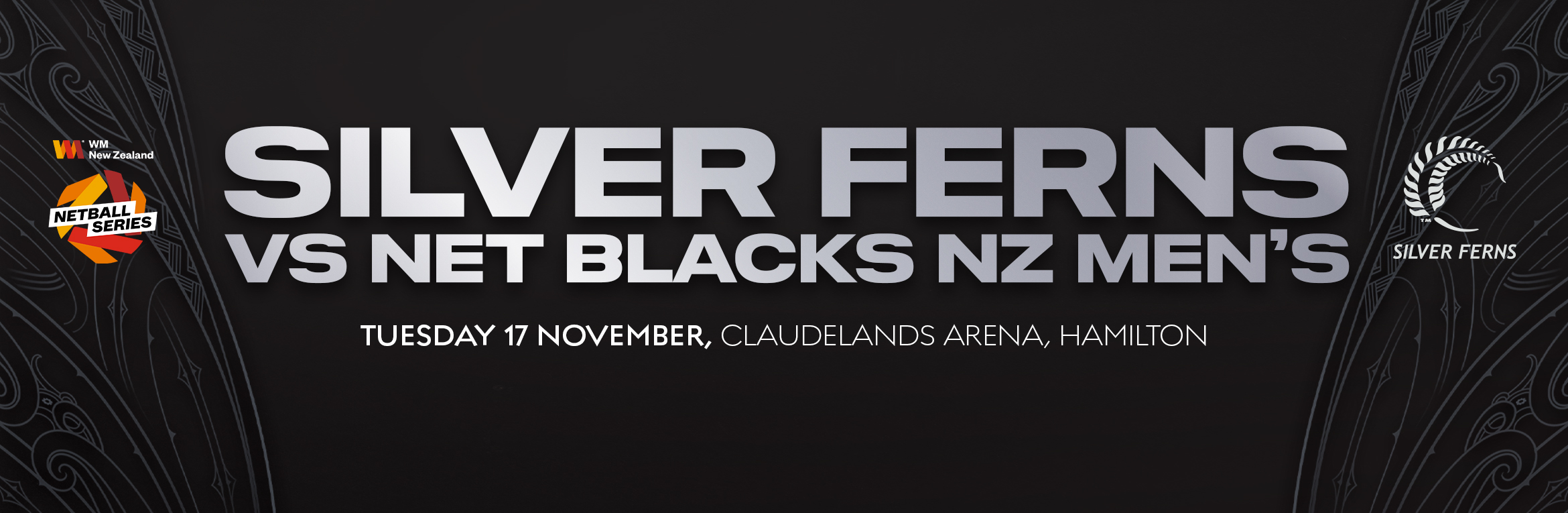 Silver Ferns V Net Blacks NZ Men's