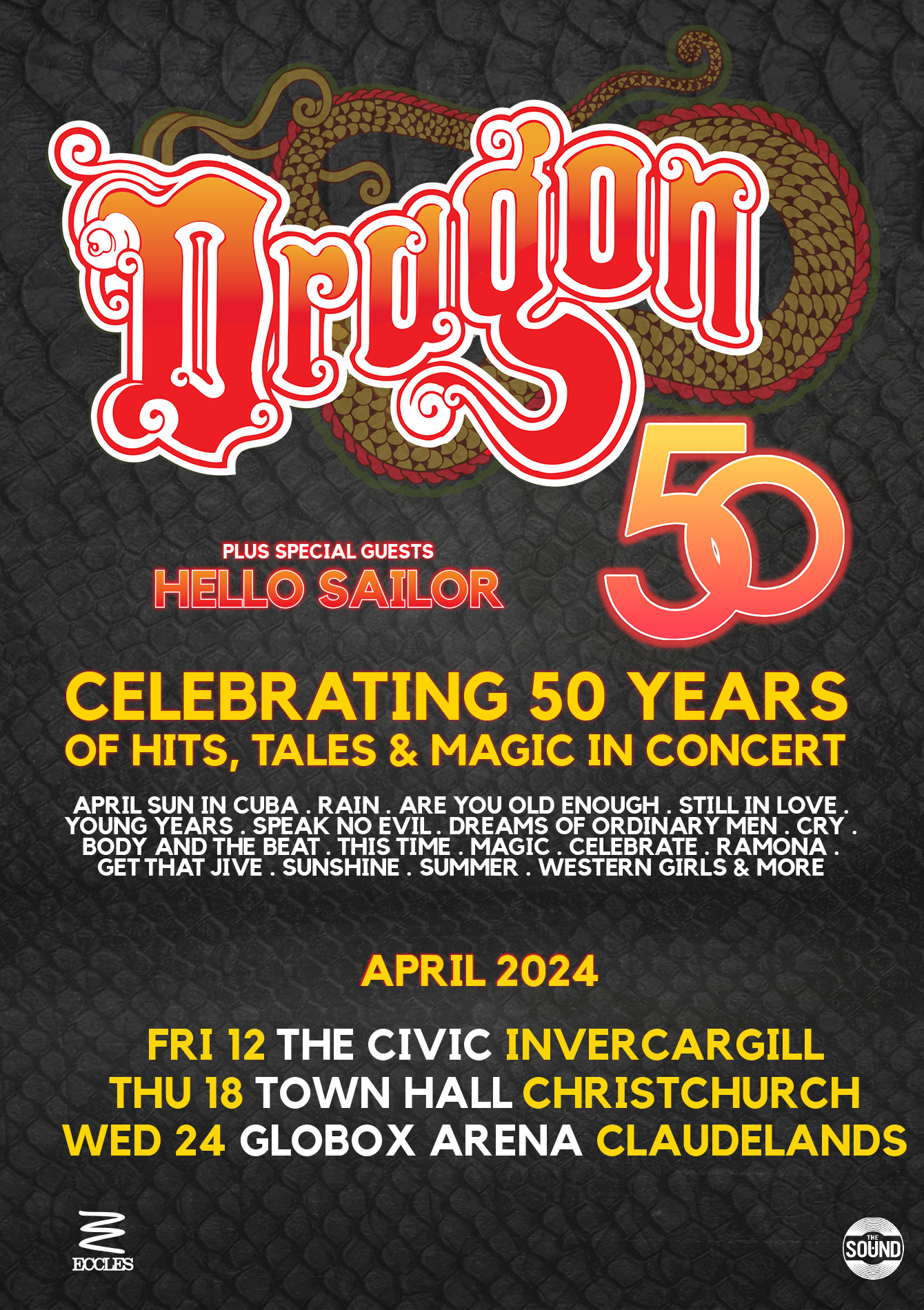 Dragon 50th Anniversary Tour