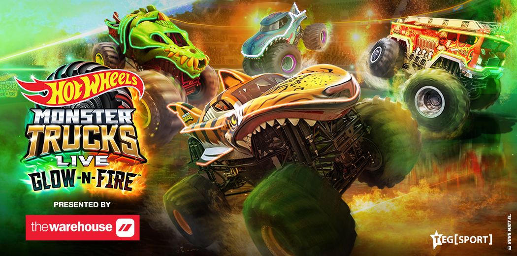 Hot Wheels Monster Trucks Live Glow-N-Fire