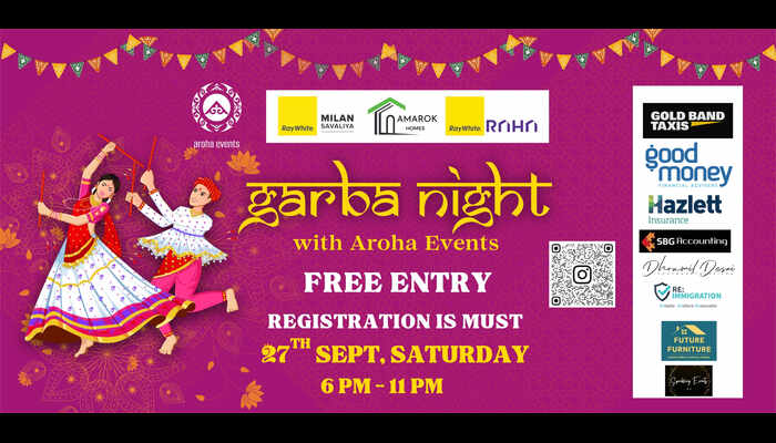Garba Night with Aroha Events