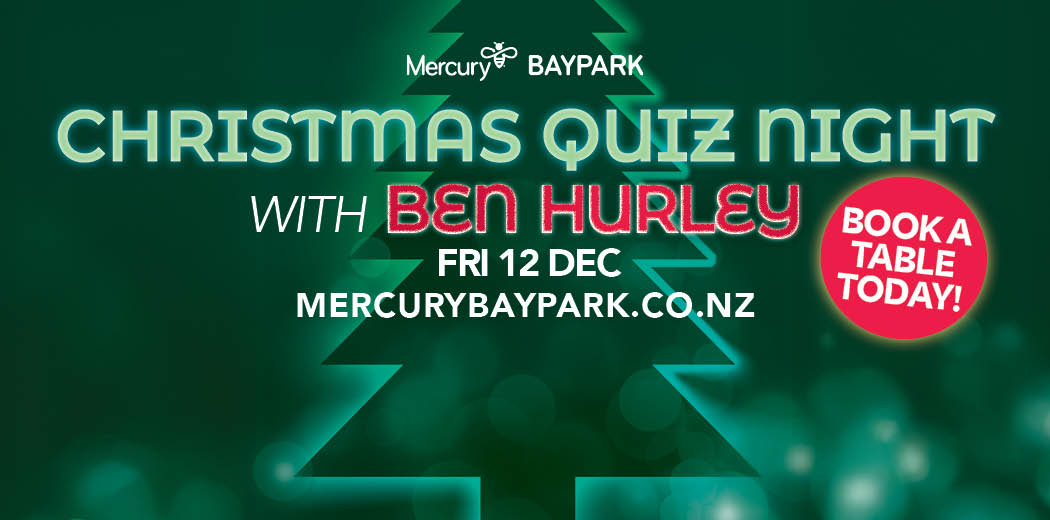 Christmas Quiz Night Presented by Mercury Baypark