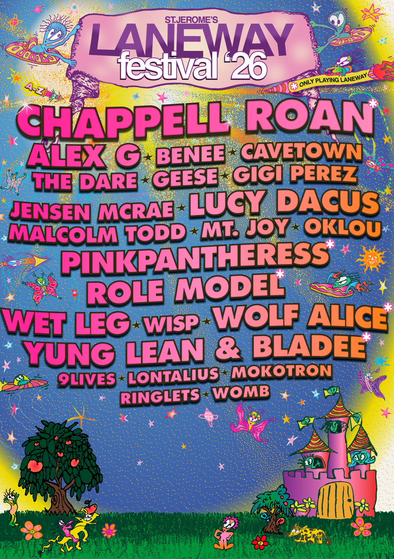 Laneway Festival 2026 Auckland