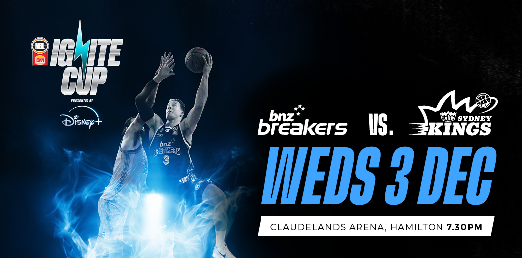 BNZ Breakers v Sydney Kings