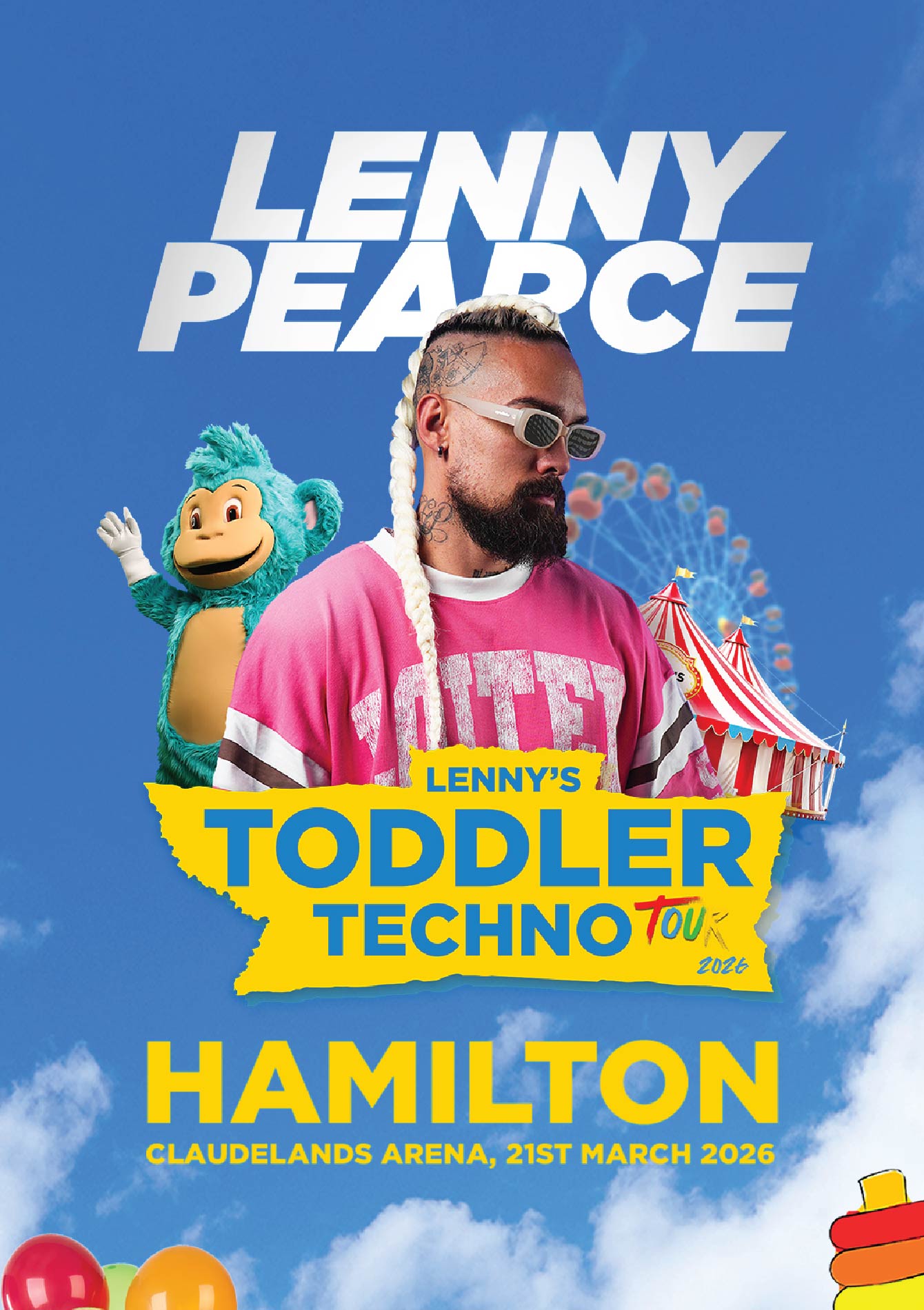 Lenny’s Toddler Techno Tour 2026